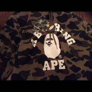 1st bape camo jacket